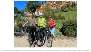 Lire la suite à propos de l’article Le Républicain Lorrain 26/09/2023 : Sarreguemines : un rassemblement ce vendredi 29 septembre pour encourager l’usage du vélo au quotidien