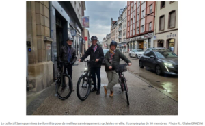 Lire la suite à propos de l’article Le républicain Lorrain 24/04/2023 Plan vélo : Sarreguemines étudie les possibilités d’aménagements