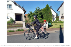 Lire la suite à propos de l’article Le républicain Lorrain 31/05/2023 : Le vélo électrique, « c’est bien pratique »