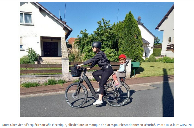 You are currently viewing Le républicain Lorrain 31/05/2023 : Le vélo électrique, « c’est bien pratique »