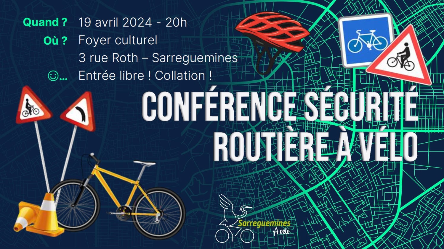 You are currently viewing Conférence sécurité routière à vélo – vendredi 19 avril 2024