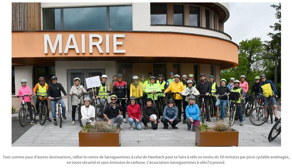 Lire la suite à propos de l’article Une sortie collective pour promouvoir les déplacements à vélo